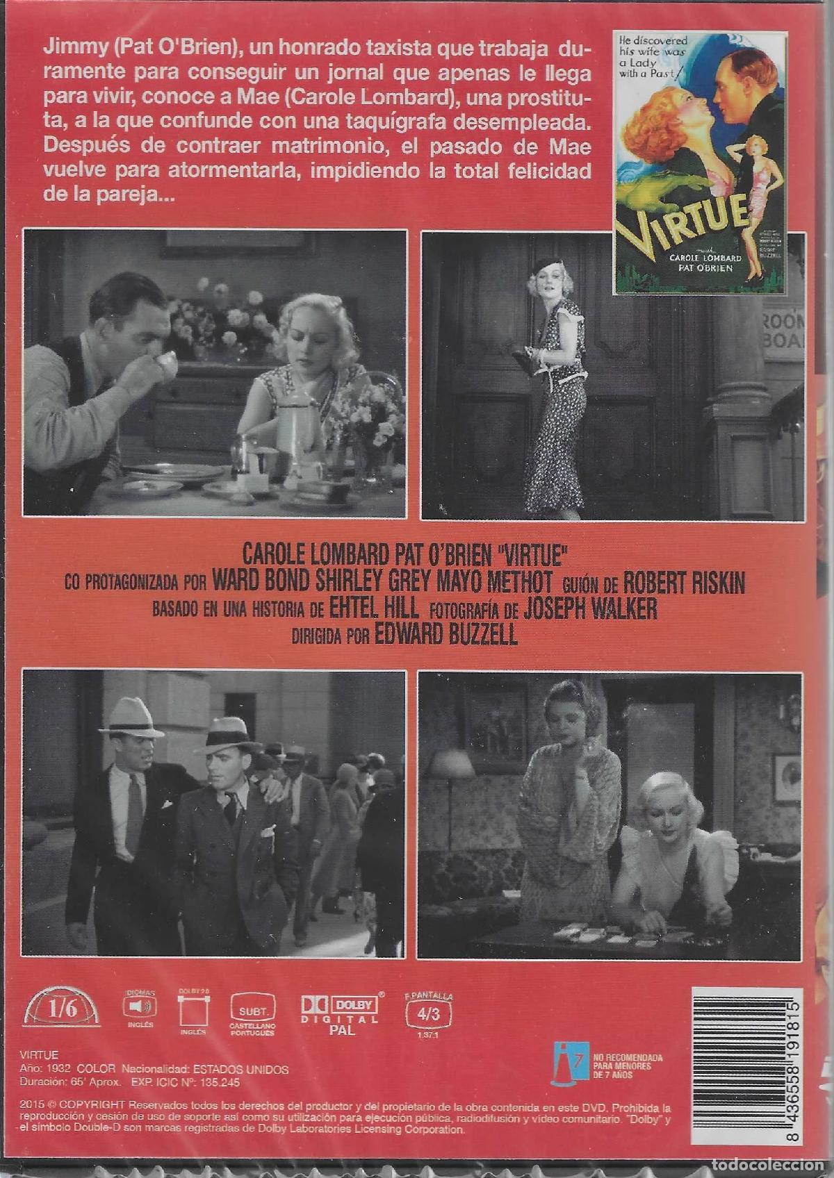 Cine: Virtud [DVD] (1932) Virtue - Foto 2