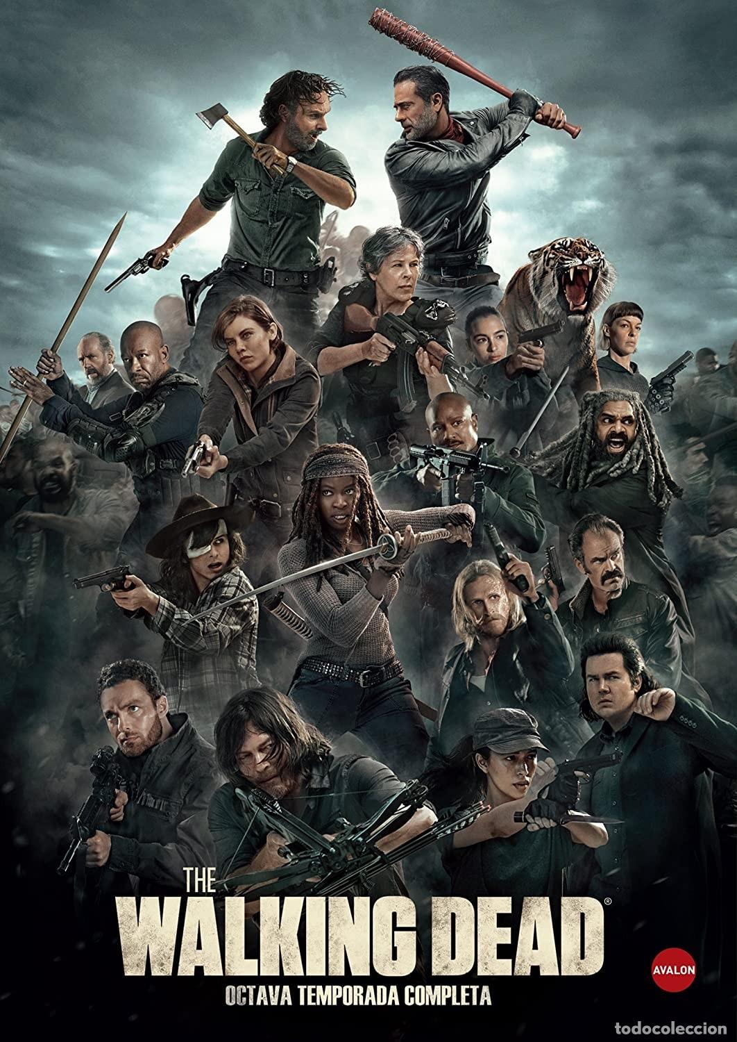Cinema: The Walking Dead (8&ordf; temporada) [4 DVDs]