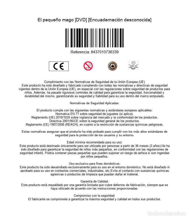 Cine: El peque&ntilde;o mago [DVD] [Encuadernaci&oacute;n desconocida]