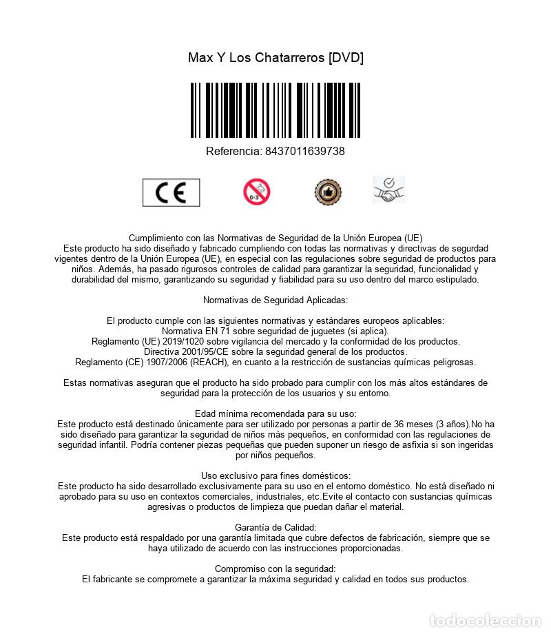 Cine: Max Y Los Chatarreros [DVD] - Foto 3