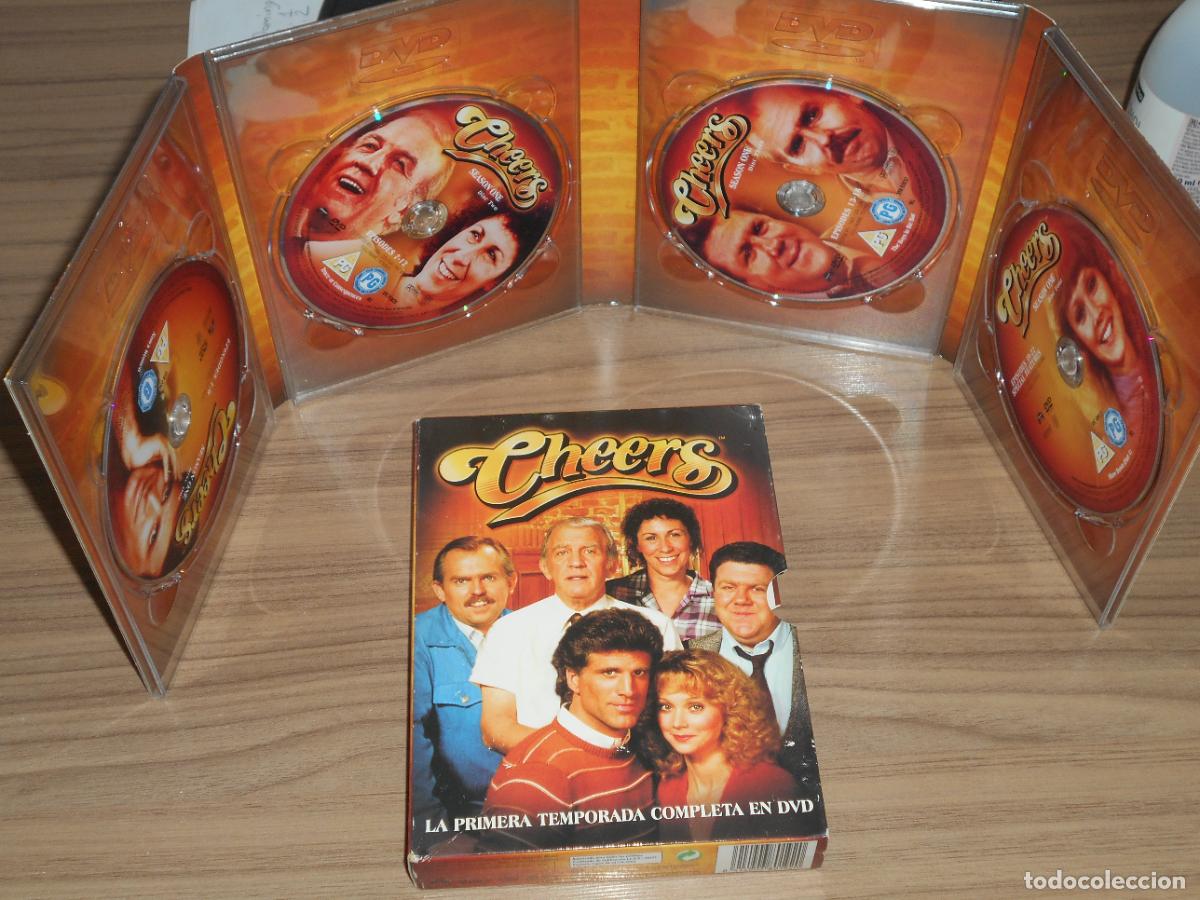 Cine: CHEERS Temporada 1 Completa 4 DVD Discos en MUY BUEN ESTADO