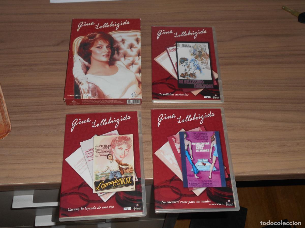Cine: GINA LOLLOBRIGIDA 3 DVD LEYENDA UNA VOZ - NO ENCONTRASTE ROSAS PARA MI MADRE - BELLISIMO NOVIEMBRE