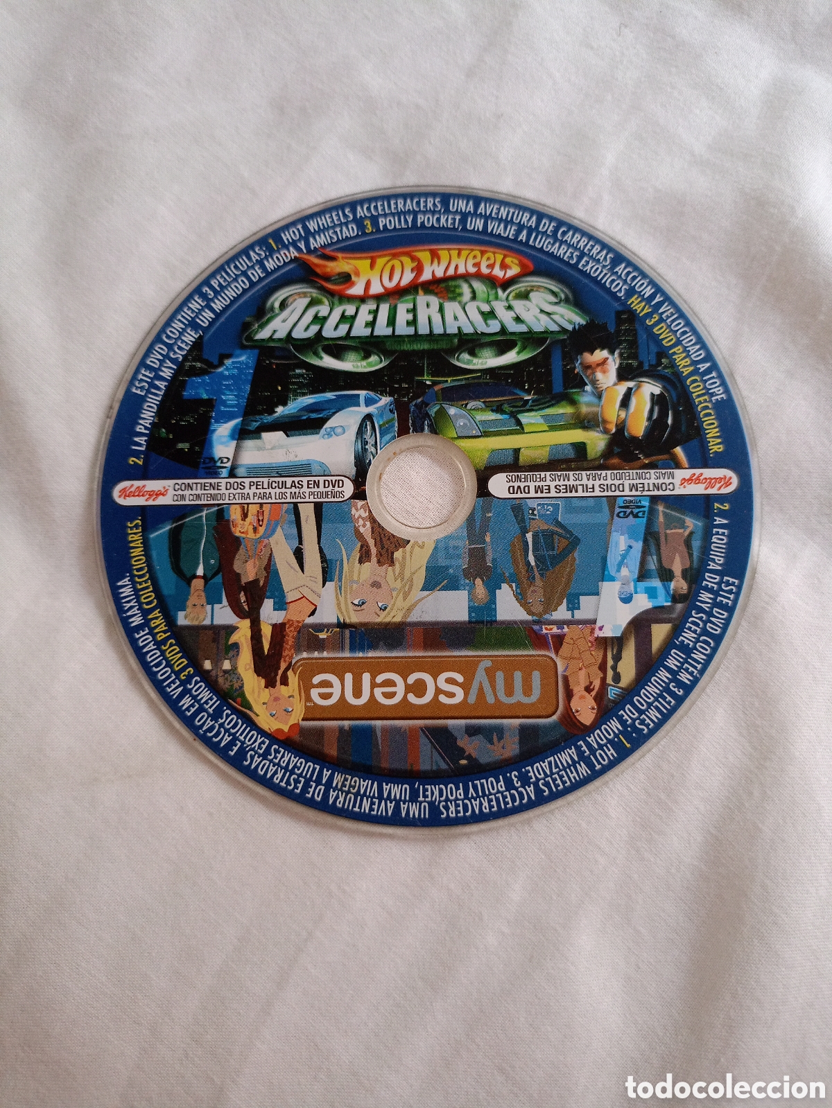 Cine: Hot wheels acceleracers pel&iacute;cula dvd Kellogg's