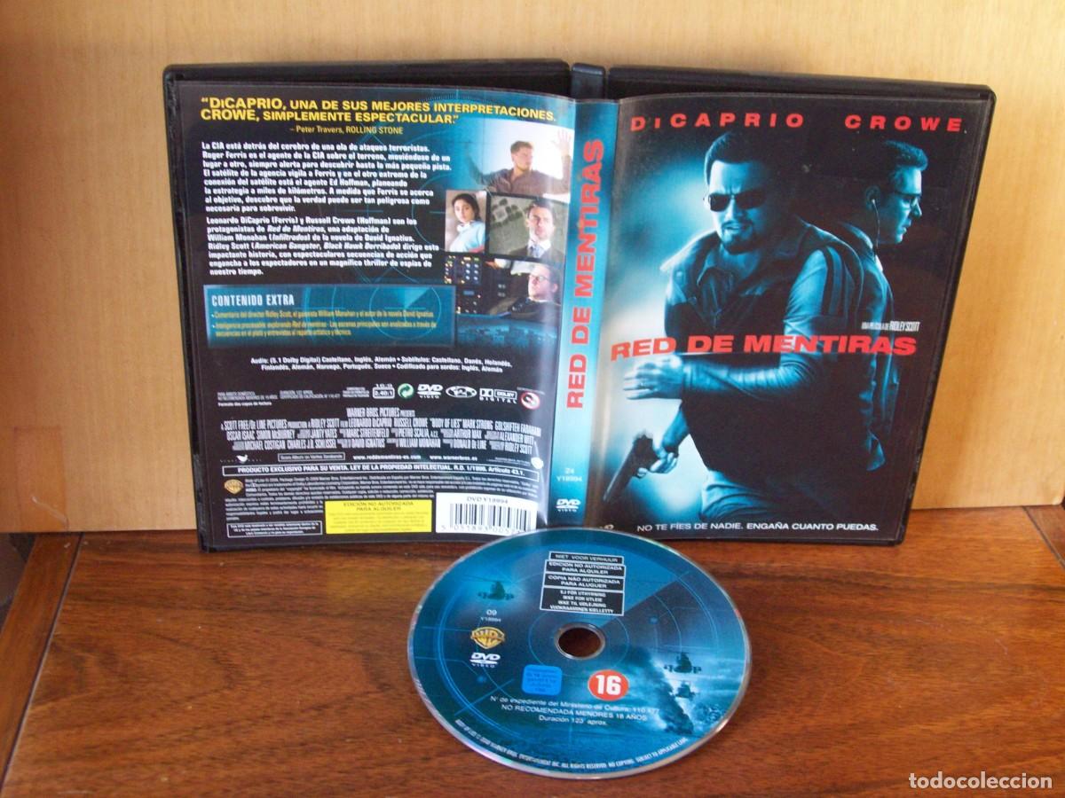 Cine: RED DE MENTIRAS - LEONARDO DICAPRIO - RUSSEL CROWE - DVD