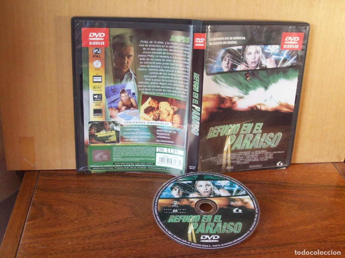 Cine: REFUGIO EN EL PARAISO - ERIC LLOYD -BEBORAH CARA - UNGER TERRY - DVD EDICION ALQUILER