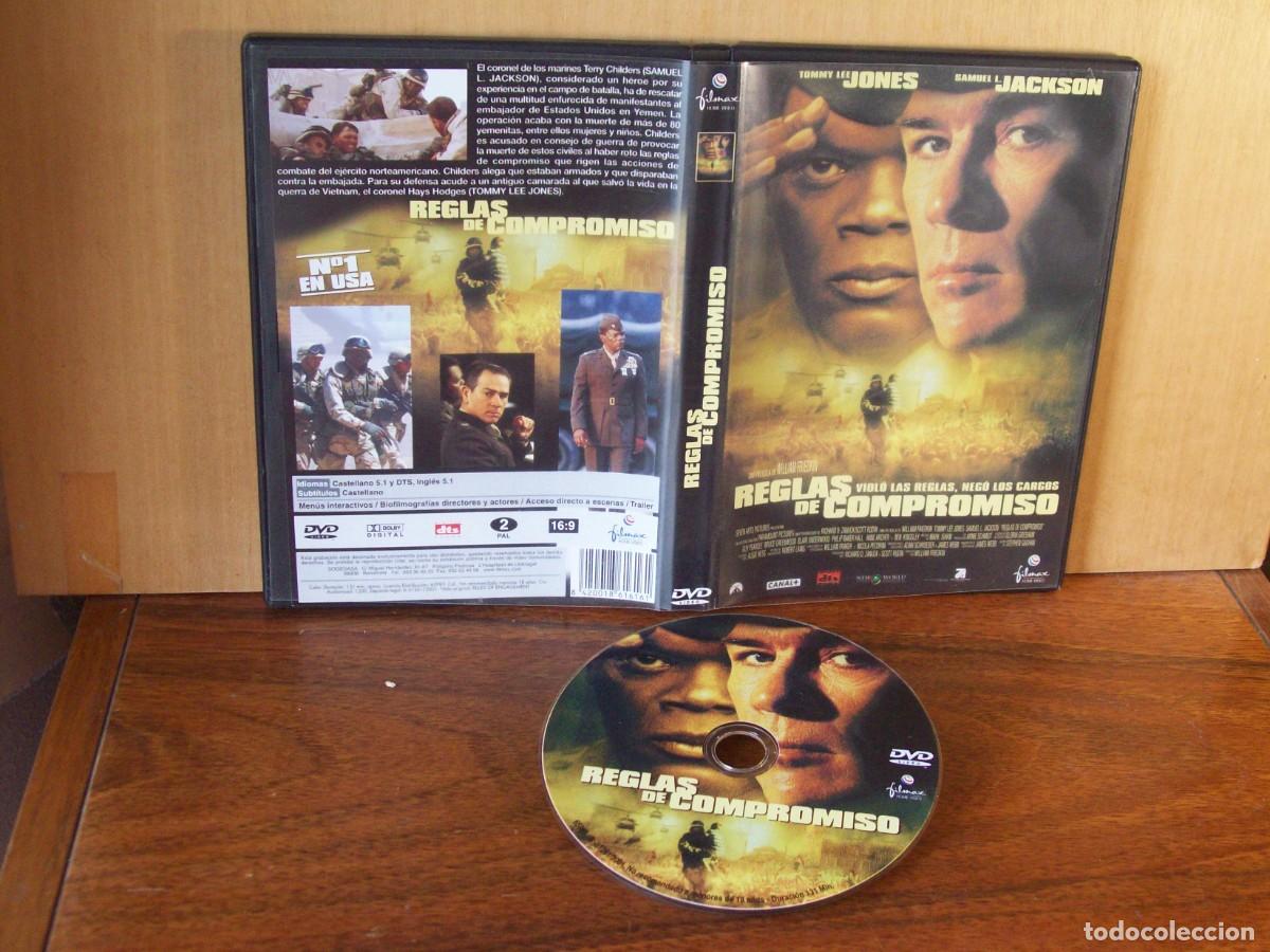 Cine: REGLAS DE COMPROMISO - TOMMY LEE JONES - SAMUEL L. JACKSON -GUY PEARCEE - DVD