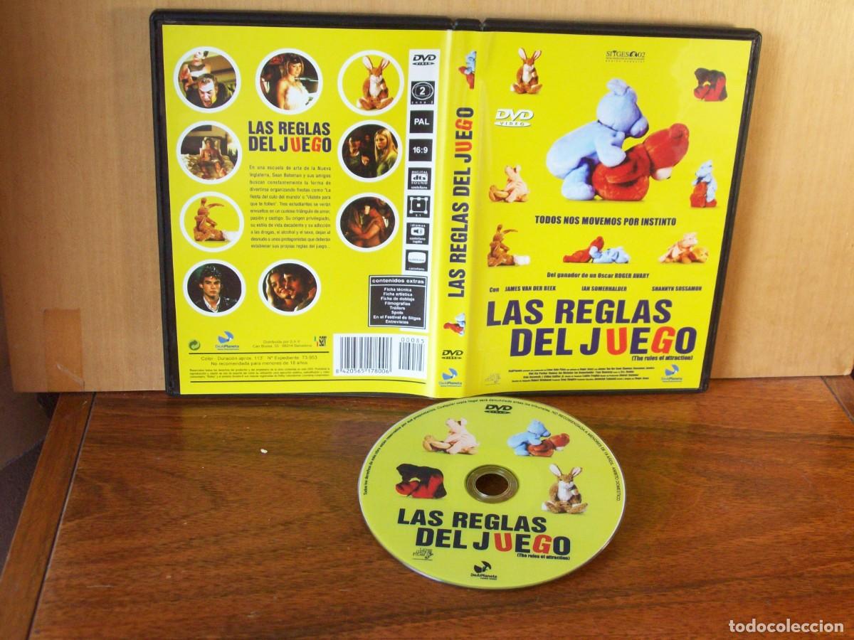 Cine: LAS REGLAS DEL JUEGO - JAMES VAN DE BEEK - IAN SOMERHALDER - SHANNYN SOSSANON - DVD