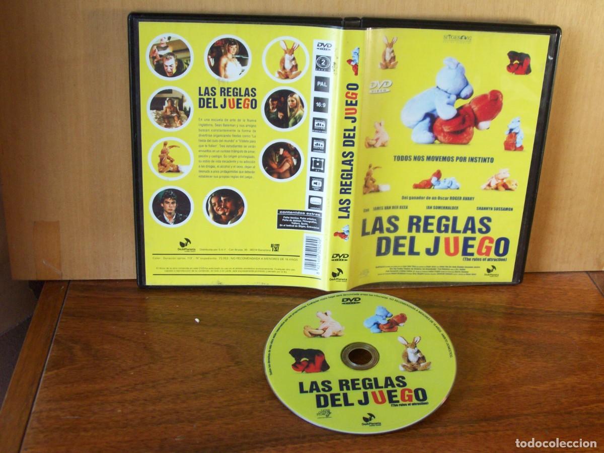 Cine: LAS REGLAS DEL JUEGO - JAMES VAN DER BEEK - IAN SOMERHALDER - SHANNYN SOSSAMON - DVD