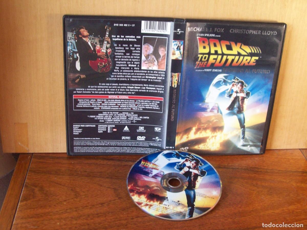Cinema: REGRESO AL FUTURO (BACK TO THE FUTURE) MICHAEL J. FOX - CHRISTOPHER LLOYD - DVD