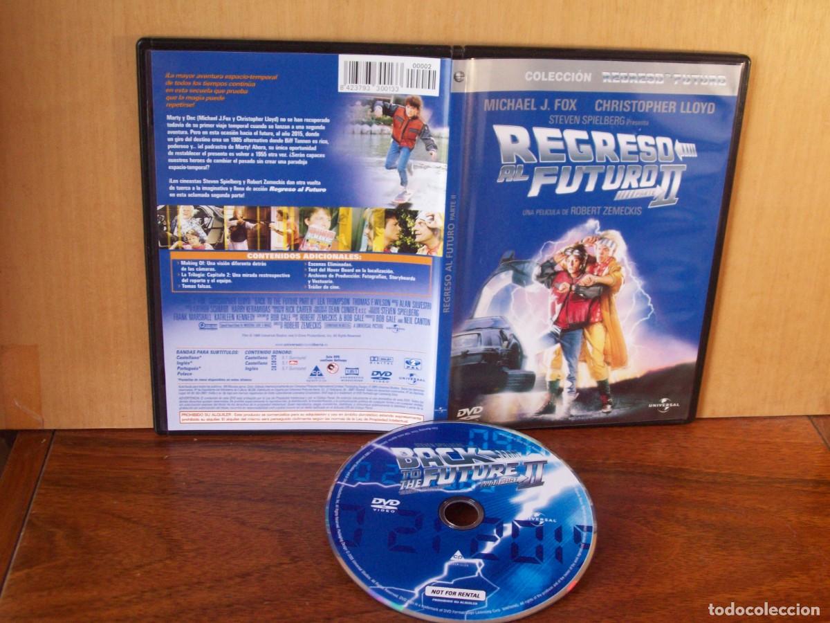 Kino: REGRESO AL FUTURO II - MICHAEL J. FOX - CHRISOPHER LLOYD - DVD CAJA FINA