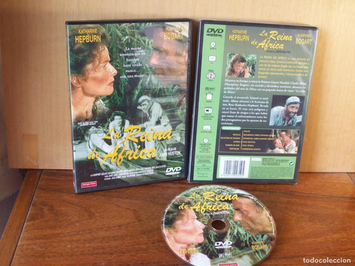 Cine: LA REINA DE AFRICA - KATHARINE HEPBURN - HUMPREY BOGART - DVD NUEVO PRECINTADO