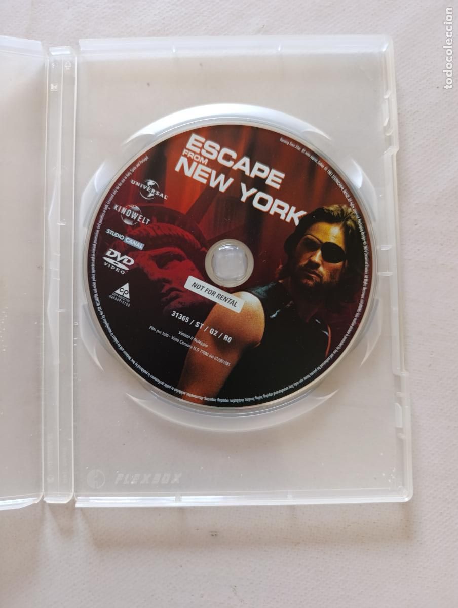 Cine: DVD RESCATE EN NUEVA YORK - SIN CARATULA - LEER DESCRIPCION (162)