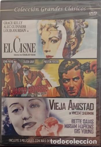 Cine: El Cisne - El Cuarto Hombre - Vieja Amistad - Col.Grandes Cl&aacute;sicos DVD Nuevo Precintado