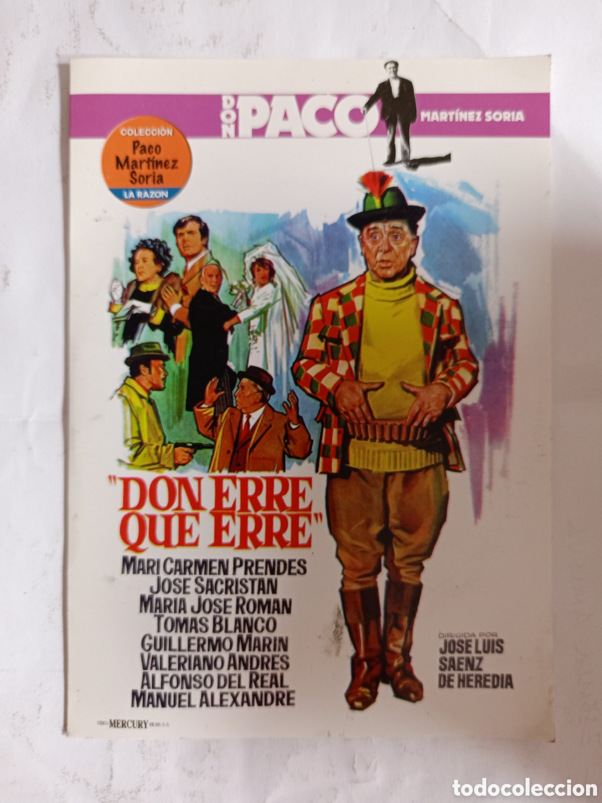 Cine: DON ERRE QUE ERRE. COLECCION PACO MARTINEZ SORIA. MARI CARMEN PRENDES. LA RAZON