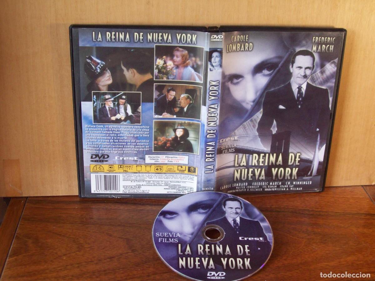 Cine: LA REINA DE NUEVA YORK - CAROLE LOMBARD .- FREDERIC MARCH - CH. WINNINGER - DVD