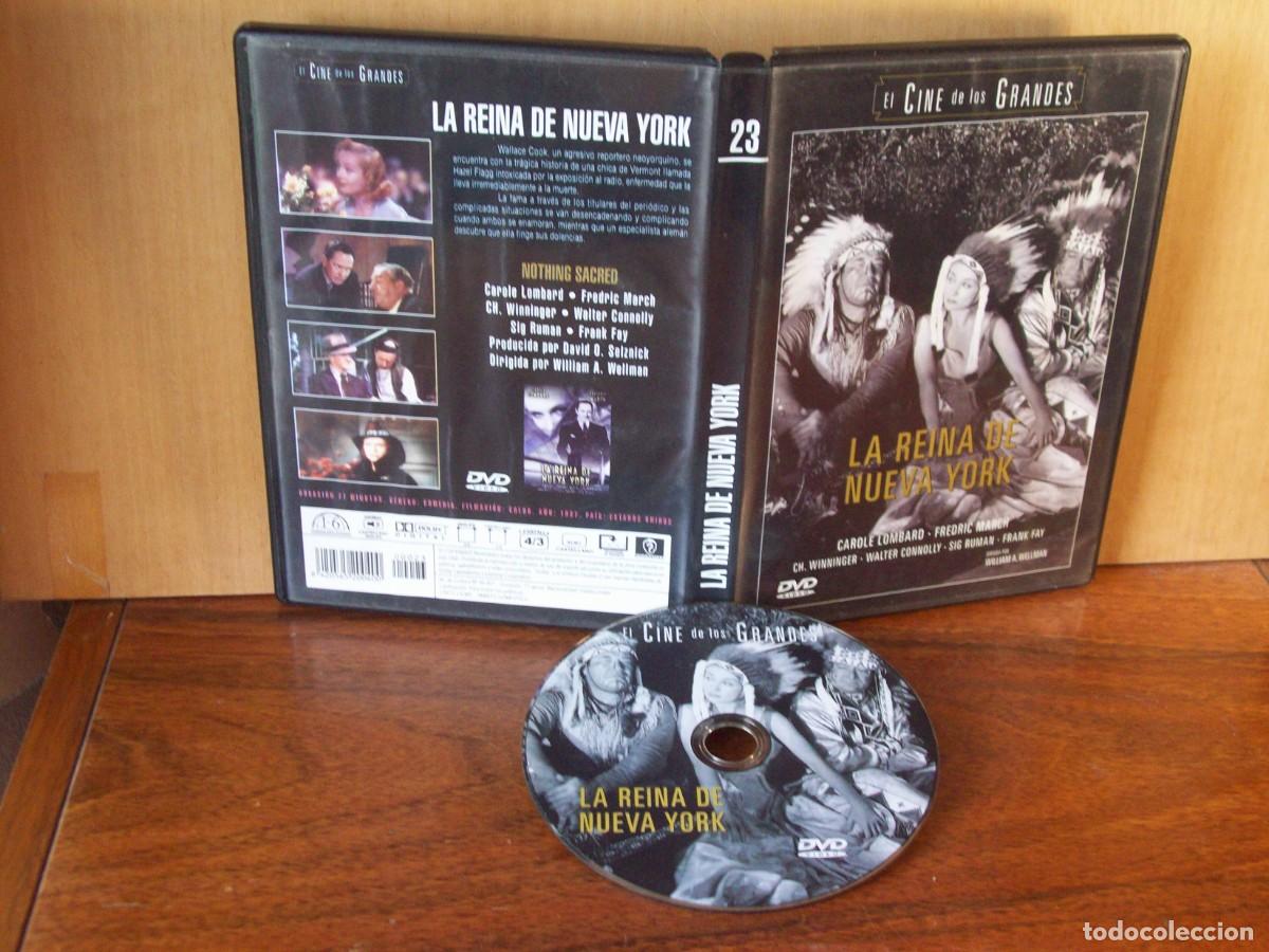 Cine: LA REINA DE NUEVA YORL - CAROLE LOMBARD - FREDRIC MARCH - CH. WINNINGER - DVD