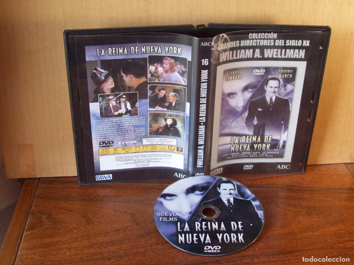 Cine: LA REINA DE NUEVA YORK - CAROLE LOMBARD - FREDRIC MARCH - DVD EDICION PERIODICO ABC