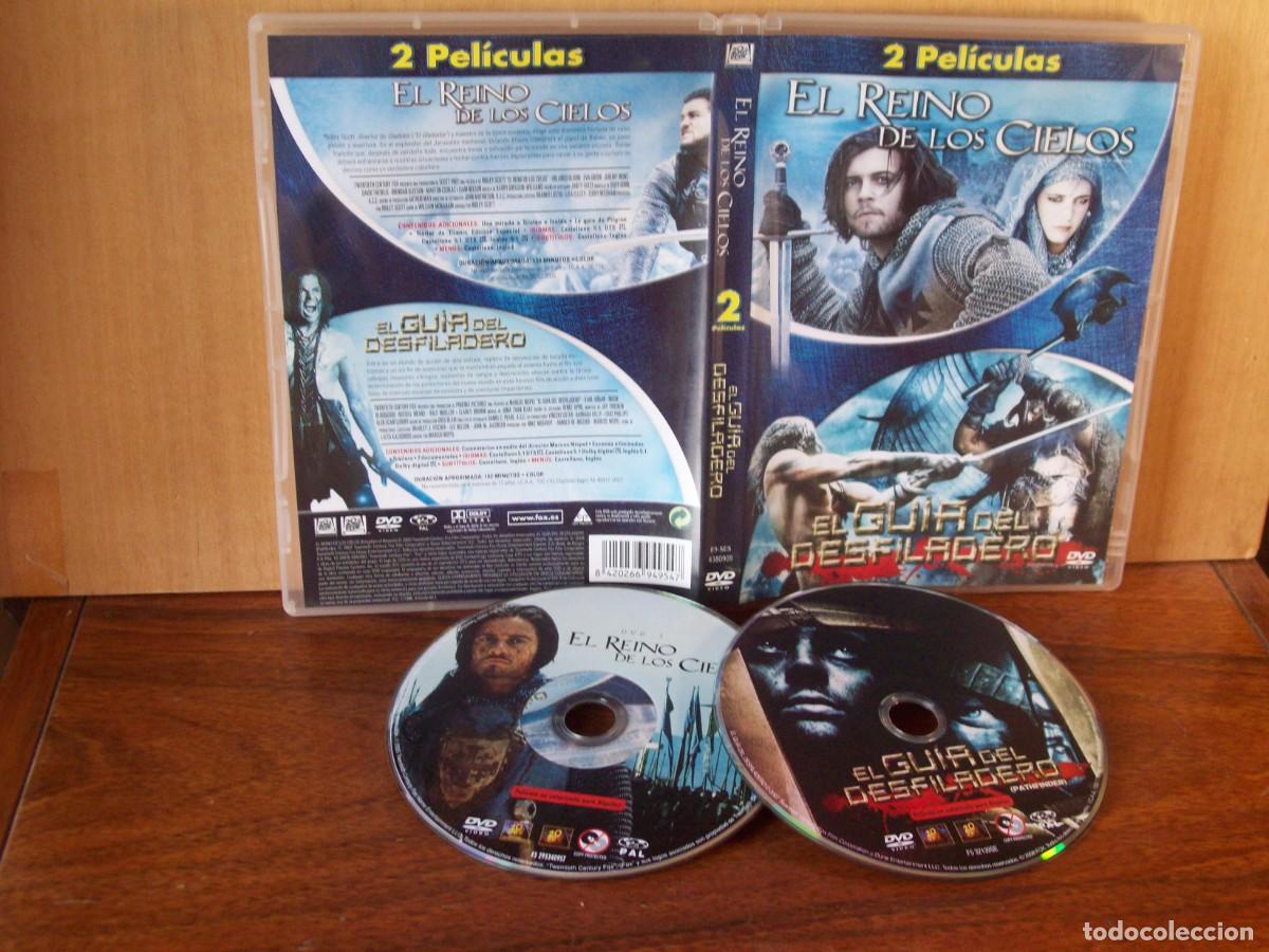 Cine: EL REINO DE LOS CIELOS + EL GUIA DEL DESFILADERO - DOBLE DVD 2 PELICULAS