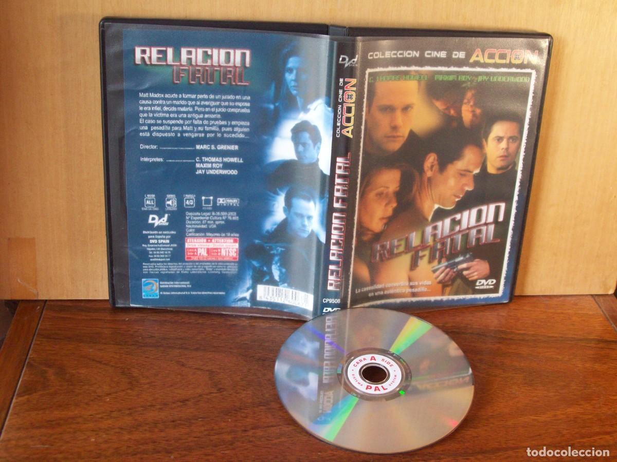 Cine: RELACION FATAL - C. THOMAS HOWELL - MAXIM ROY - JAT UNDERWOOD - DVD