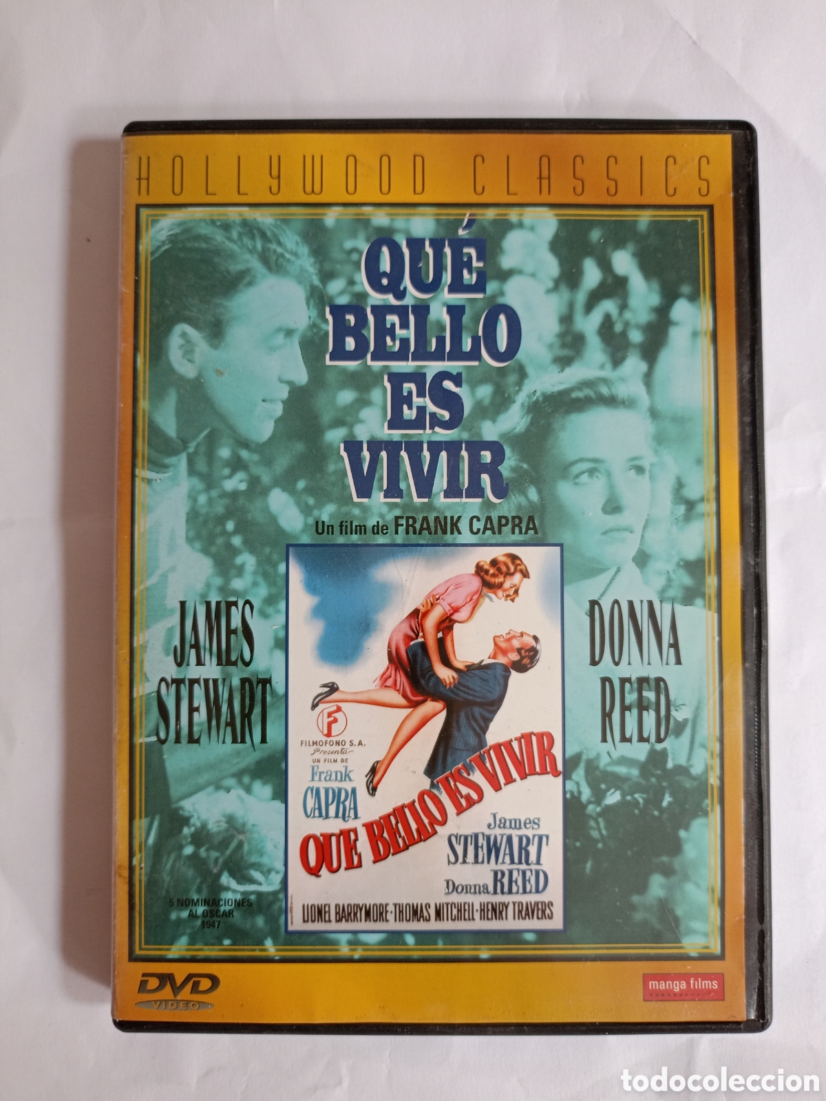 Cine: QU&Eacute; BELLO ES VIVIR de Frank Capra con: James Stewart, Donna Reed, Lionel Barrymore, Thomas Mitchell