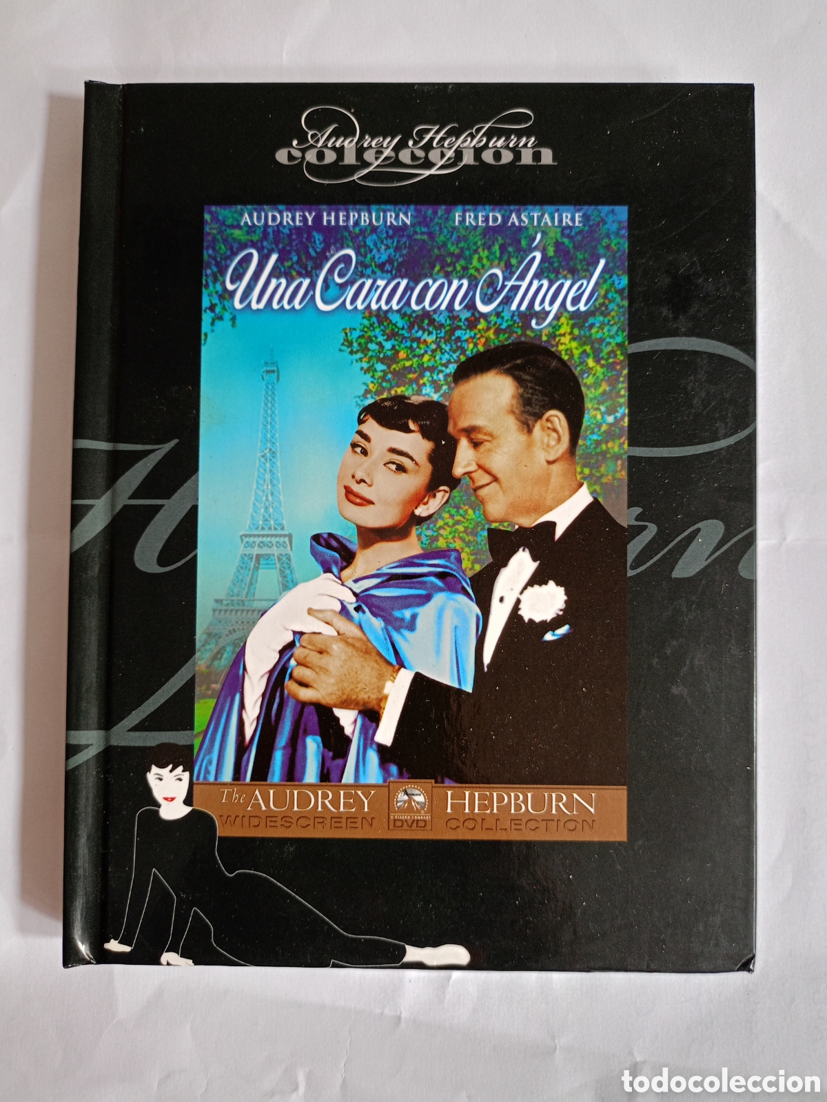 Cine: COLECCION DVD + LIBRO AUDREY HEPBURN - UNA CARA CON ANGEL - CON FRED ASTAIRE
