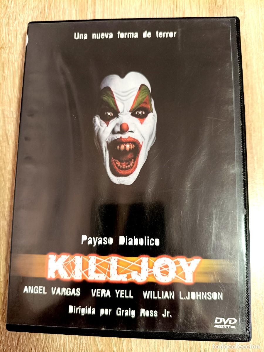 Cine: DVD - KILLJOY PAYASO ASESINO - &Aacute;ngel Vargas, Vera Yell, Craig Ross Jr. - TERROR, HORROR, SLASHER