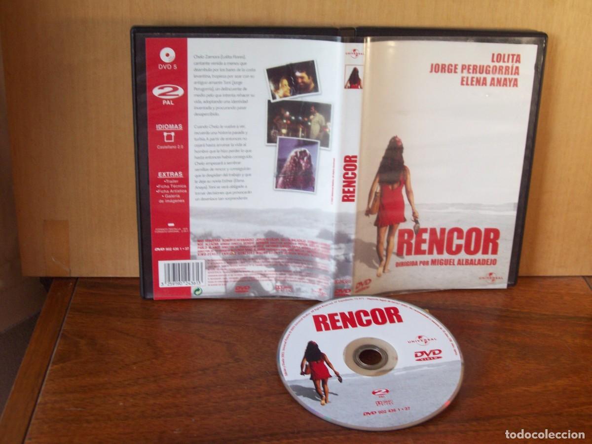 Cine: RENCOR - LOLITA - JORGE PERUGORRIA - ELENA ANAYA - DVD