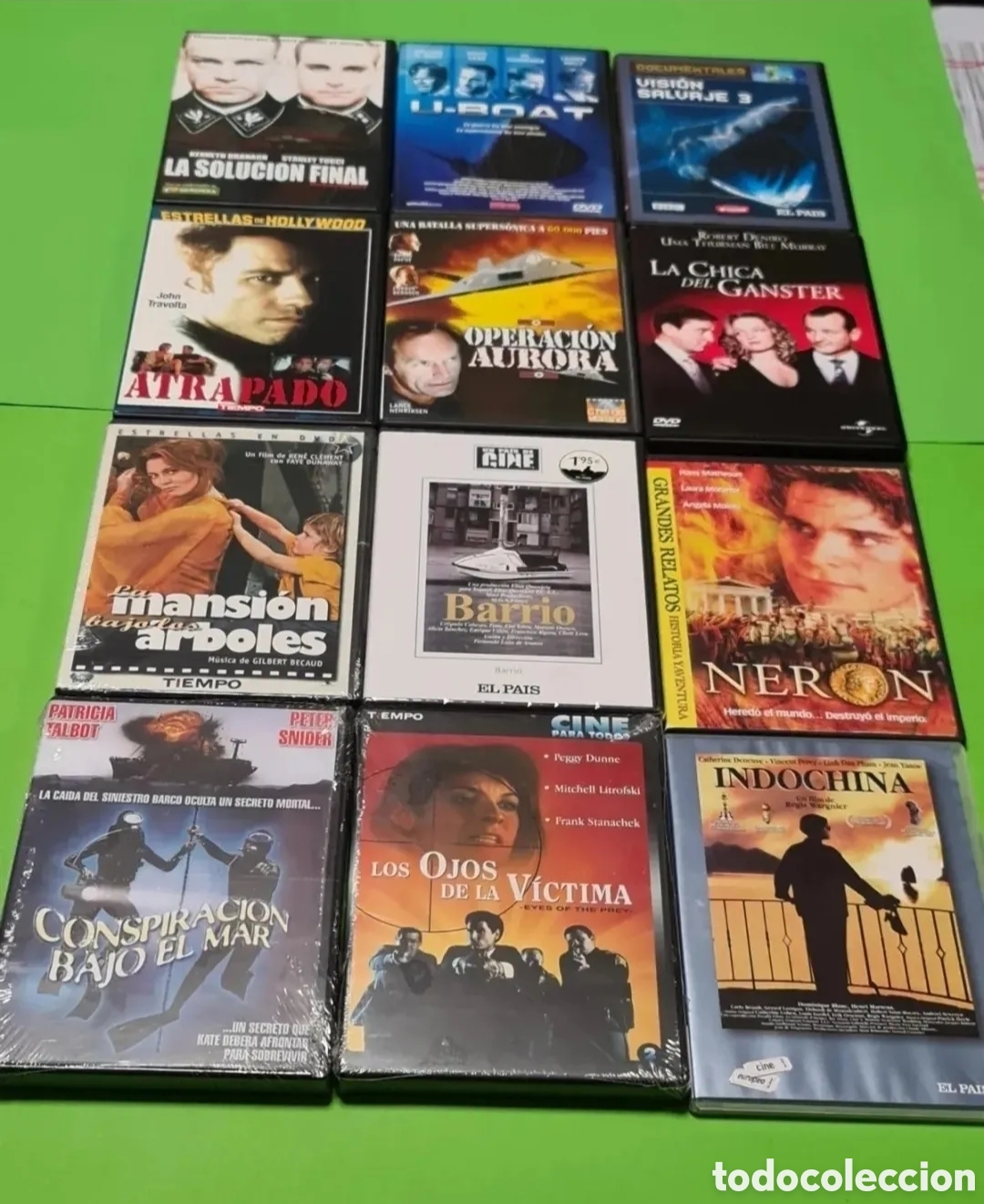 Cine: Lote de 11 pel&iacute;culas DVD / 1 Documental.