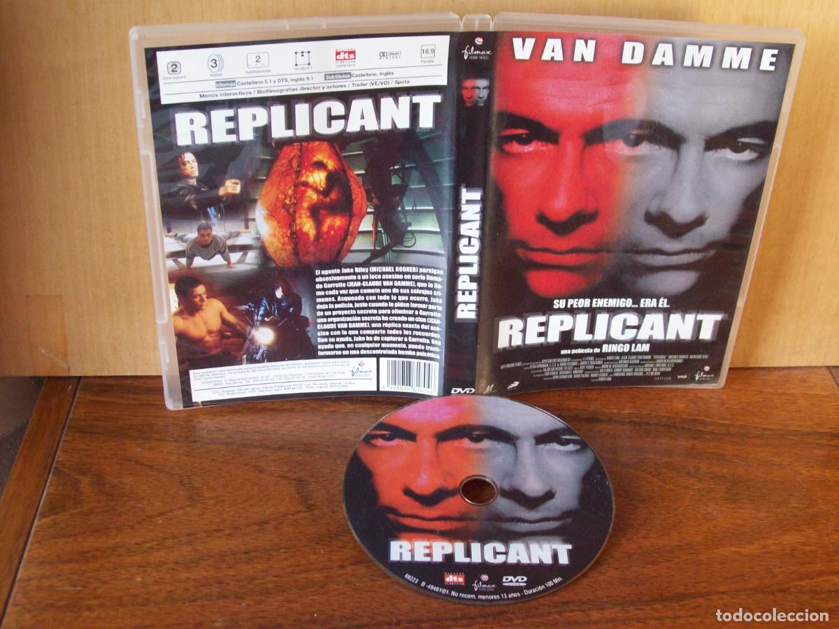 Cine: REPLICANT - VAN DAMME - MICHELE ROOKER CATHERINE DENT - DVD