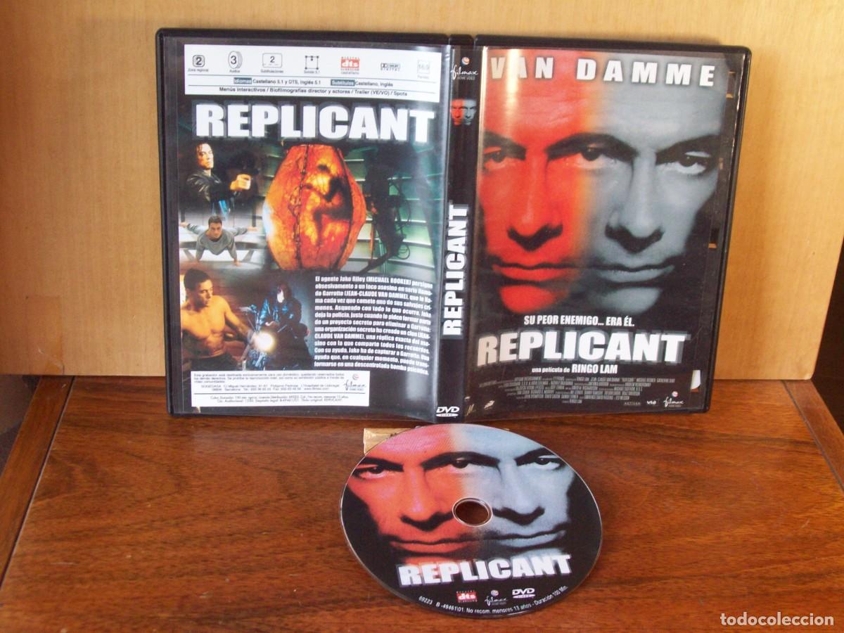 Cine: REPLICANT - JEAN CLAUDE VAN DAMME - MICHAEL ROOKER - CATHERINE DENT - DVD