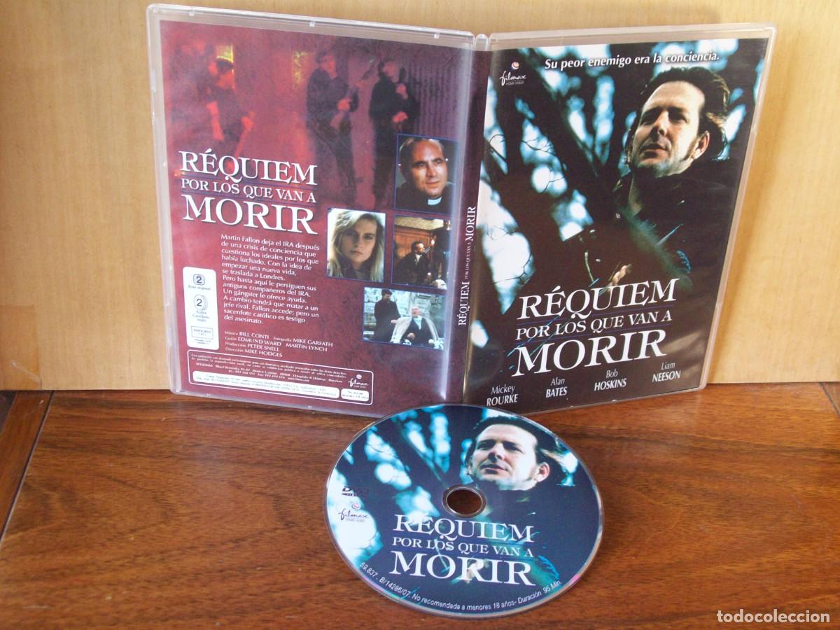Cine: REQUIEN POR LOS QUE VAN A MORIR - MICKEY ROURKE - ALAN BATES - LIAM NEESON - DVD CAJA FINA