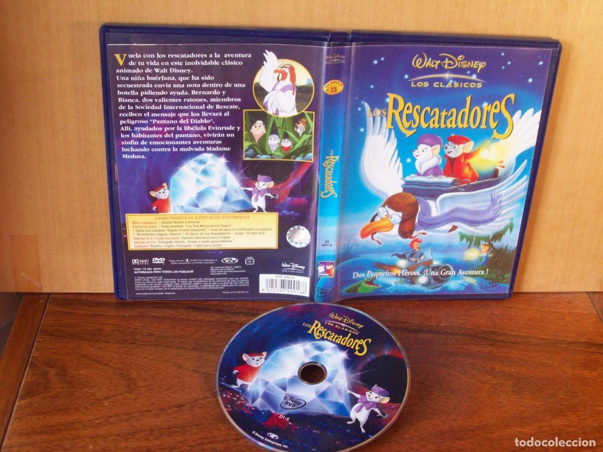 Cine: LOS RESCATADORES - DVD COLECCION LOS CLASICOS DE WALT DISNEY