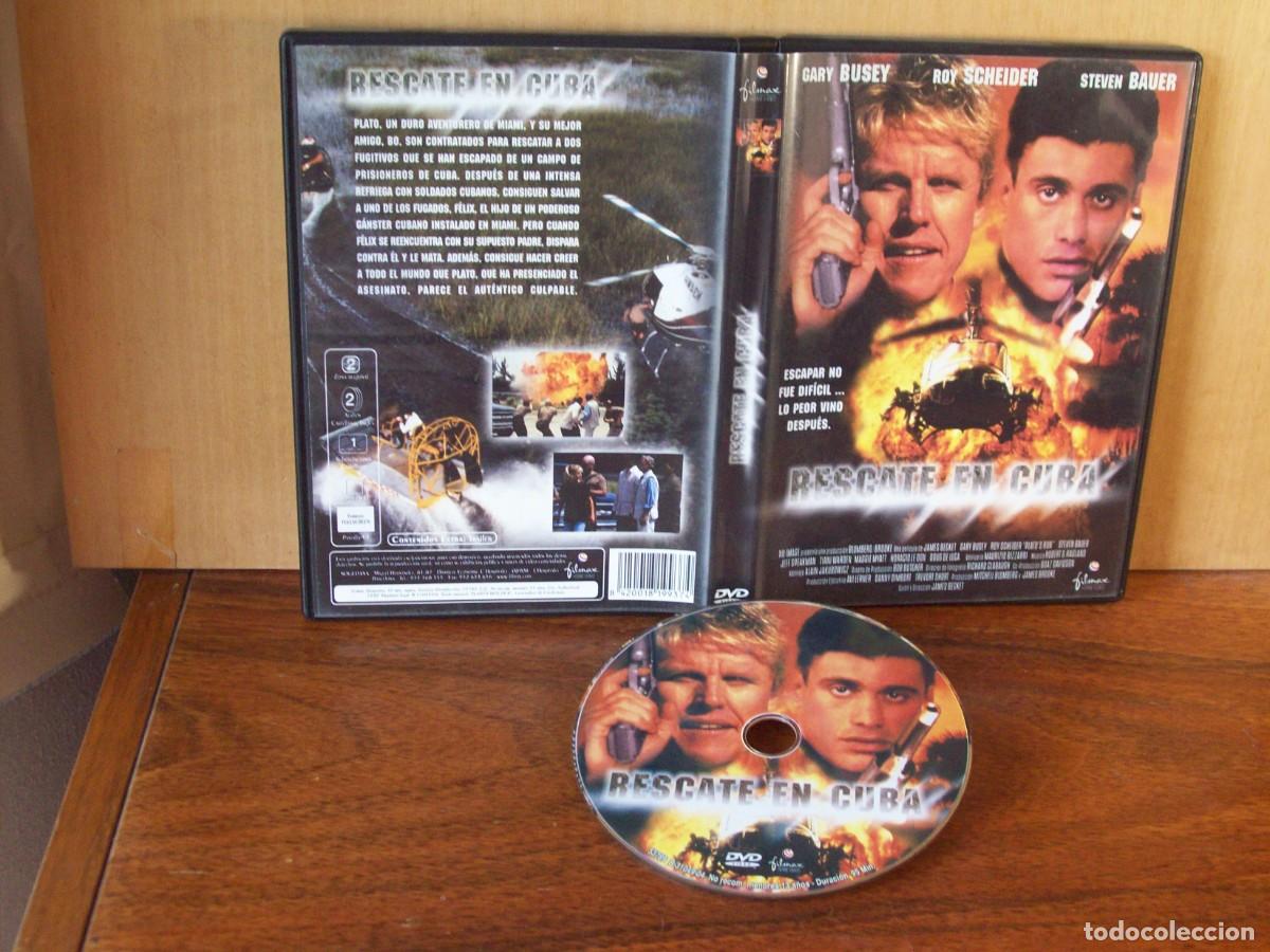Cine: RESCATE EN CUBA - GARY BUSEY - ROY SCHRIDER - STEVEN BAUER - DVD