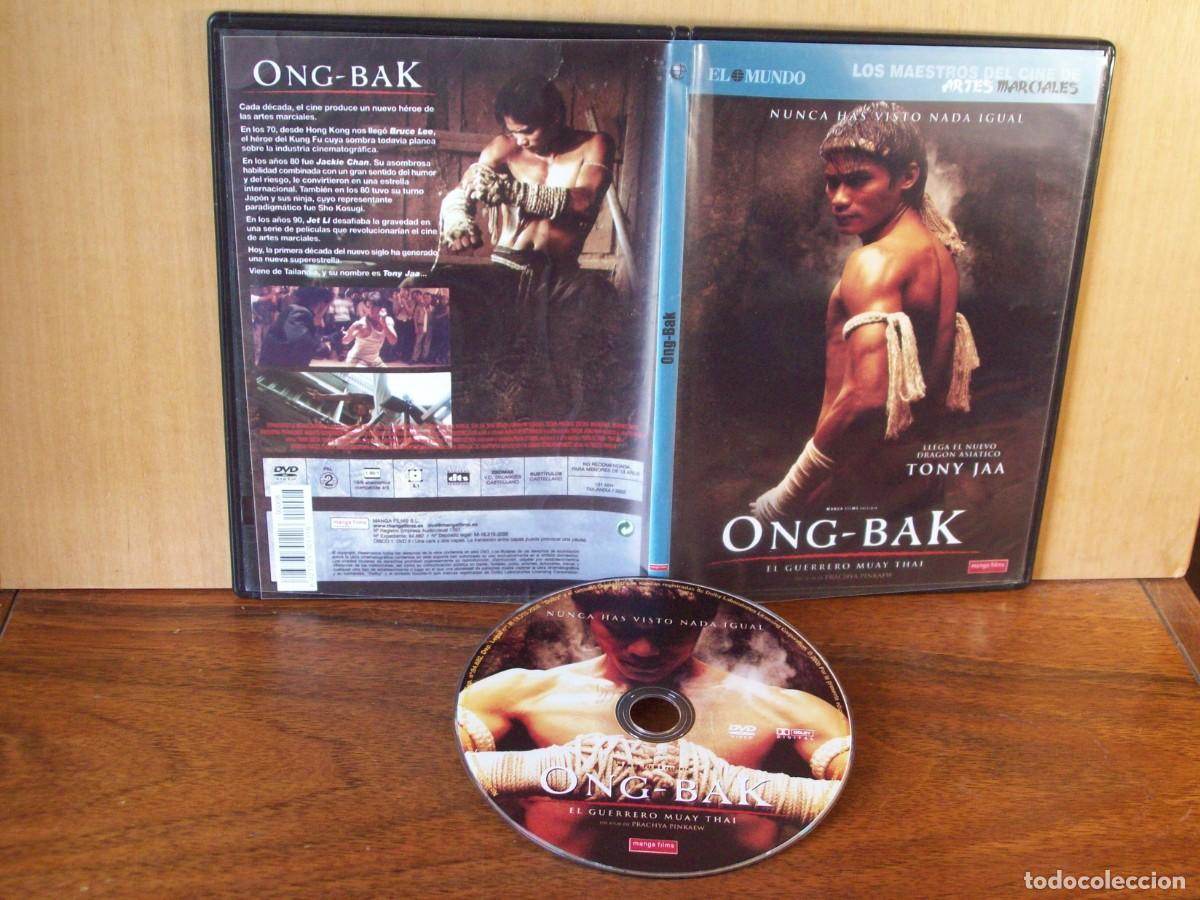 Cine: ONG - BAK - TONY JAA - MUAY THAI - DVD CAJA FINA EDICION PERIODICO EL MUNDO