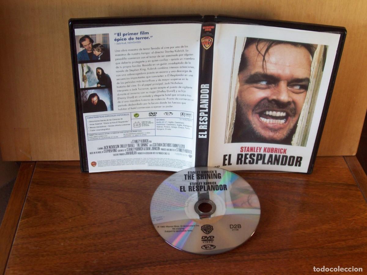 Cine: EL RESPLANDOR - JACK NICHOLSON - SHELLEY DUVALL - SCATMAN CROTHERS - DANNY LLOYD - DVD