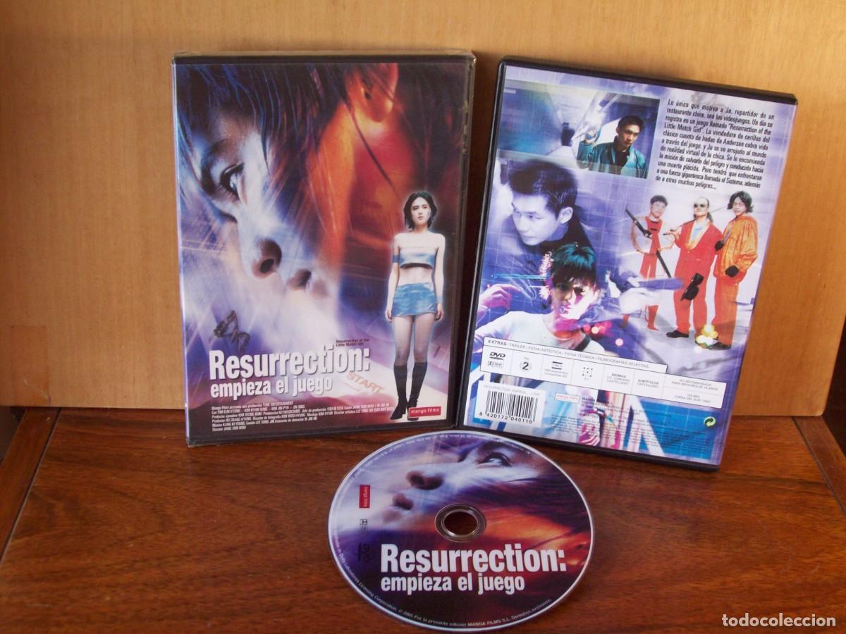 Cine: RESURRECTION: EMPIEZA EL JUEGO -YIM EUN KYUNG -KYM HYUM SUNG - DVD NUEVO PRECINTADO