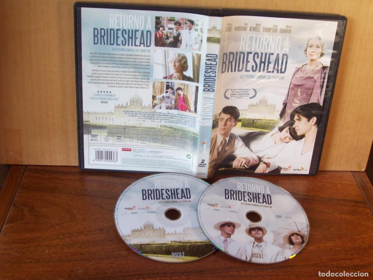 Cine: RETORNO A BRIDESHEAD - MATHEW GOODE - BEN WHISHAW - HAYLEY ATWELL- EMMA THOMPSON - DVD DOBLE