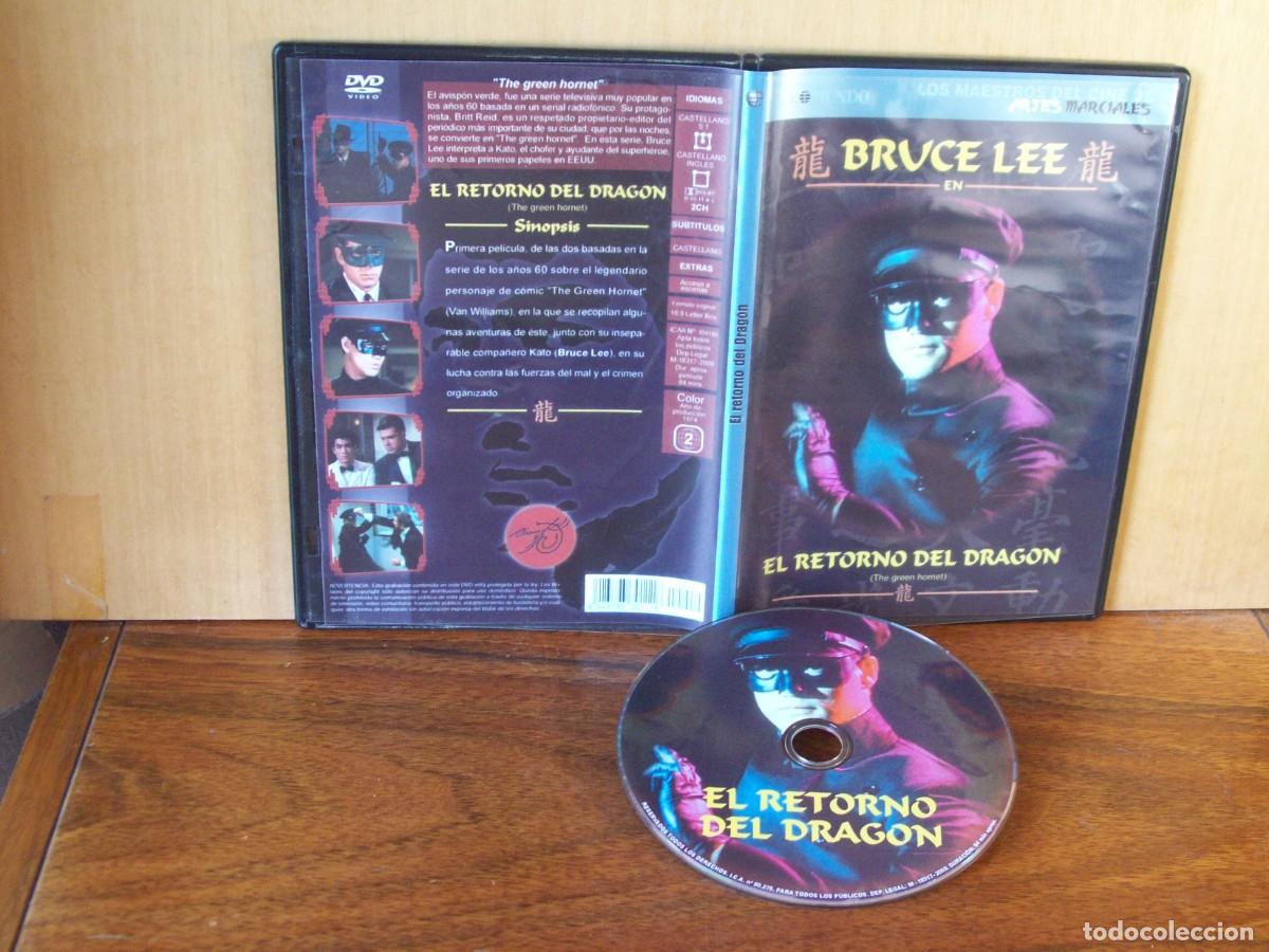 Cine: EL RETORNO DEL DRAGON - BRUCE LEE - VAN WILLIAMS - DVD CAJA FINA EDICION EL MUNDO
