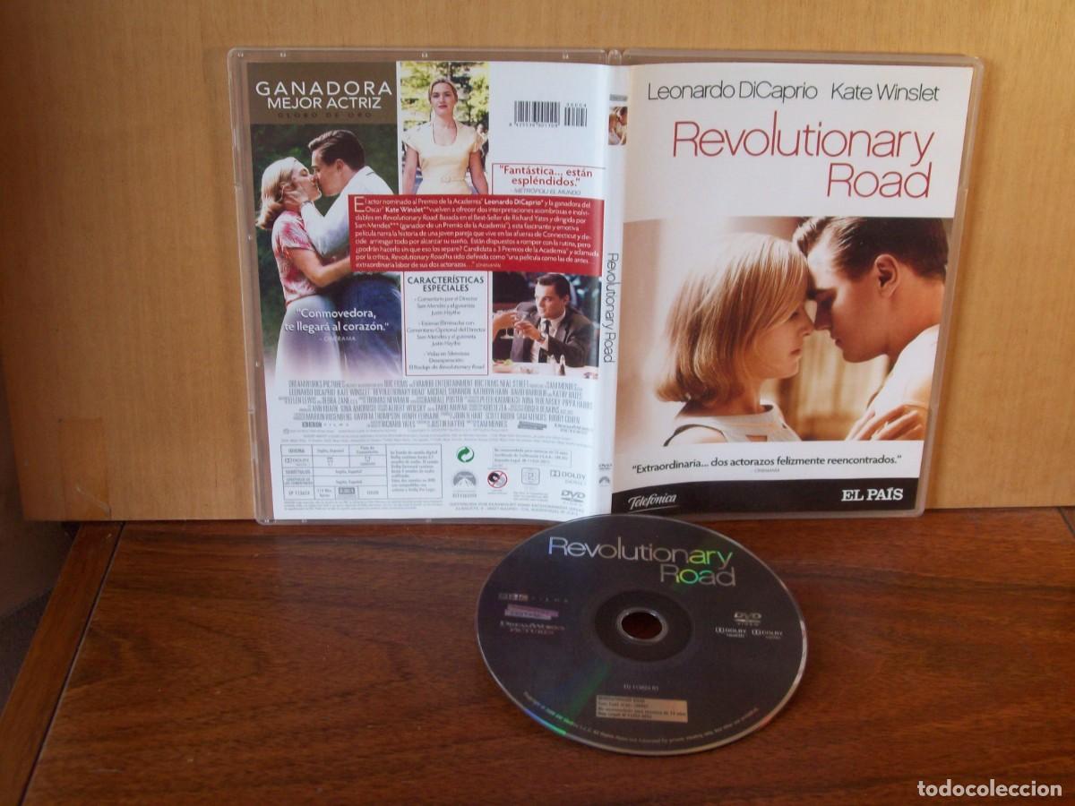 Cine: REVOLUTIONARY ROAD - LEONARDO DICAPRIO - KATE WINSLET - DVD CAJA FINA EDICION EL PAIS