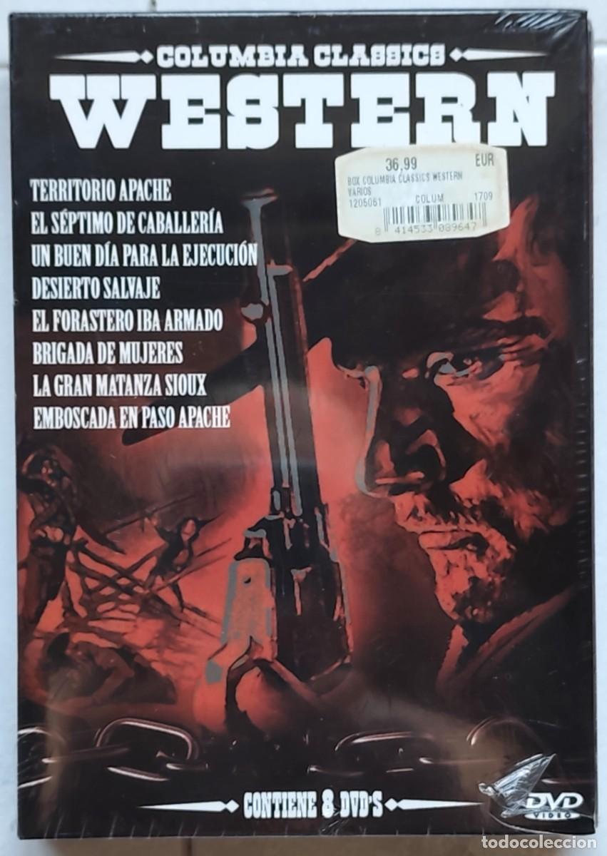 Cine: Colecci&oacute;n Columbia Classics Western 8 pel&iacute;culas en DVD
