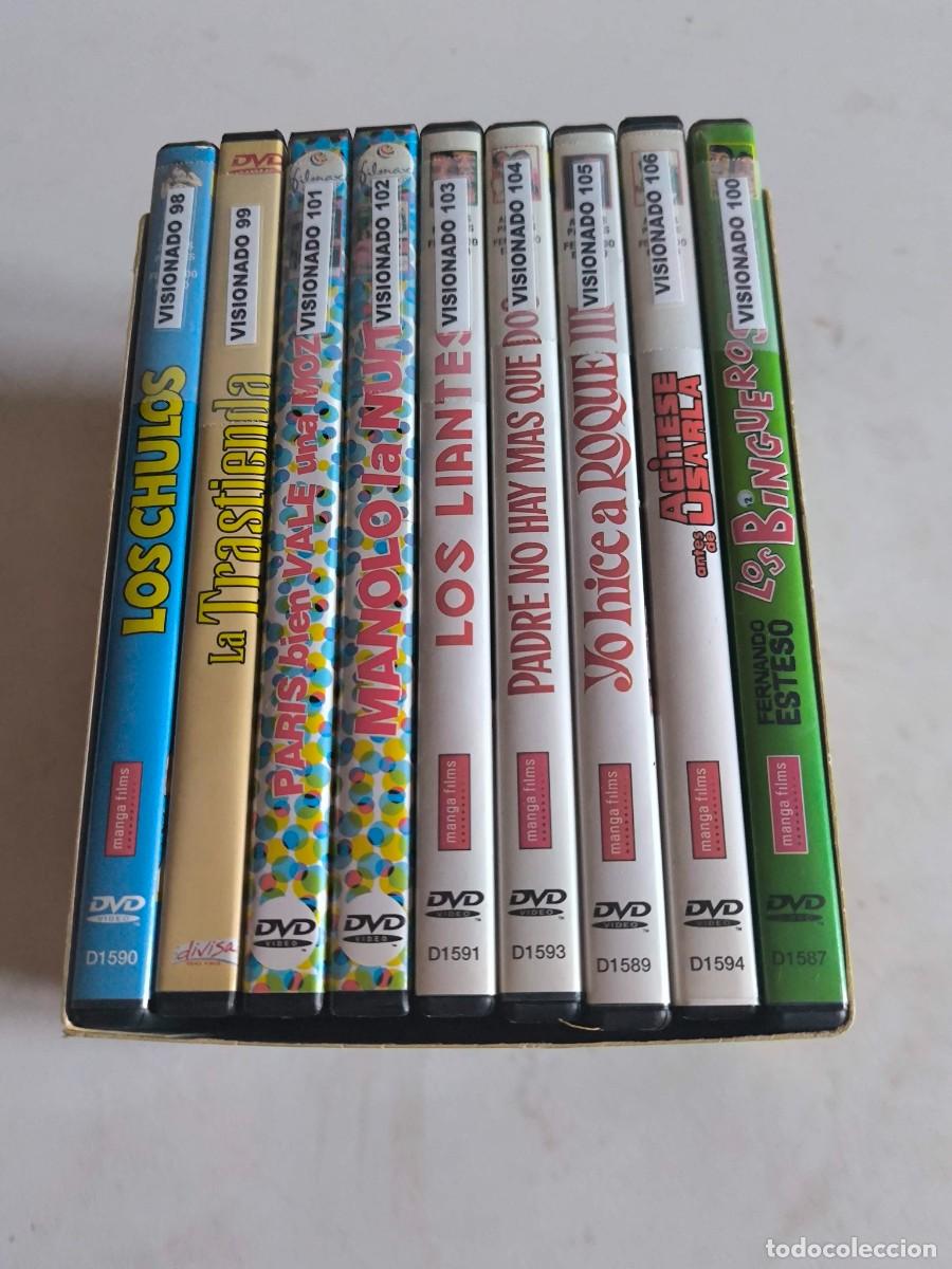 Cine: FERNANDO ESTESO ANDRES PAJARES OZORES PACK 9 DVDS