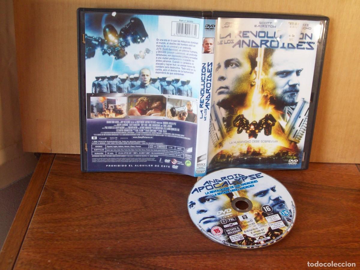 Cine: LA REVOLUCION DE LOS ANAROIDES - JOSEPH LAWRENCE - SCOTT BAIRSTOW - TROY SKOG - DVD