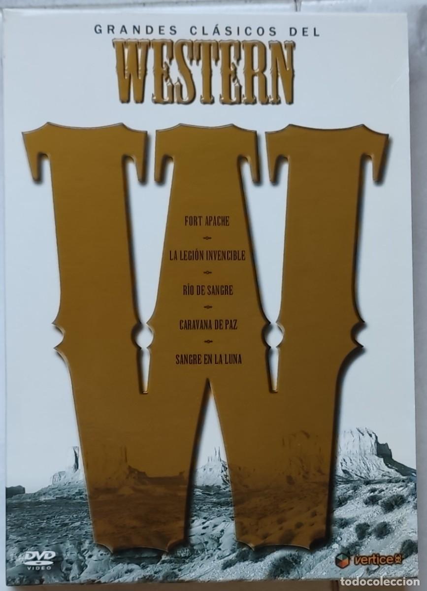 Cine: Grandes cl&aacute;sicos del Western. 5 pel&iacute;culas en DVD