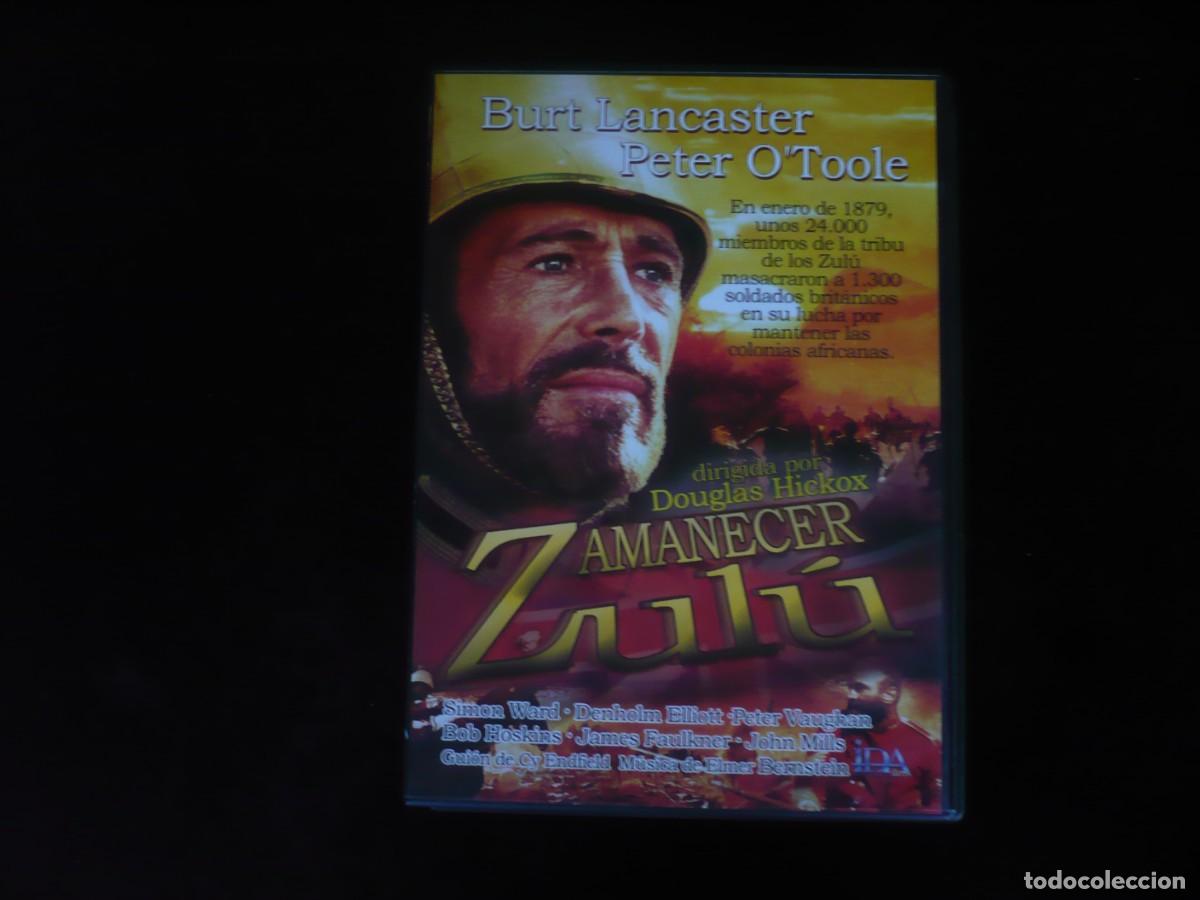 Cine: amanecer zulu - burt lancaster - dvd como nuevo