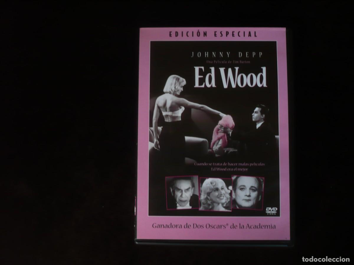 Cine: ed wood - con johnny depp de tim burton - dvd como nuevo