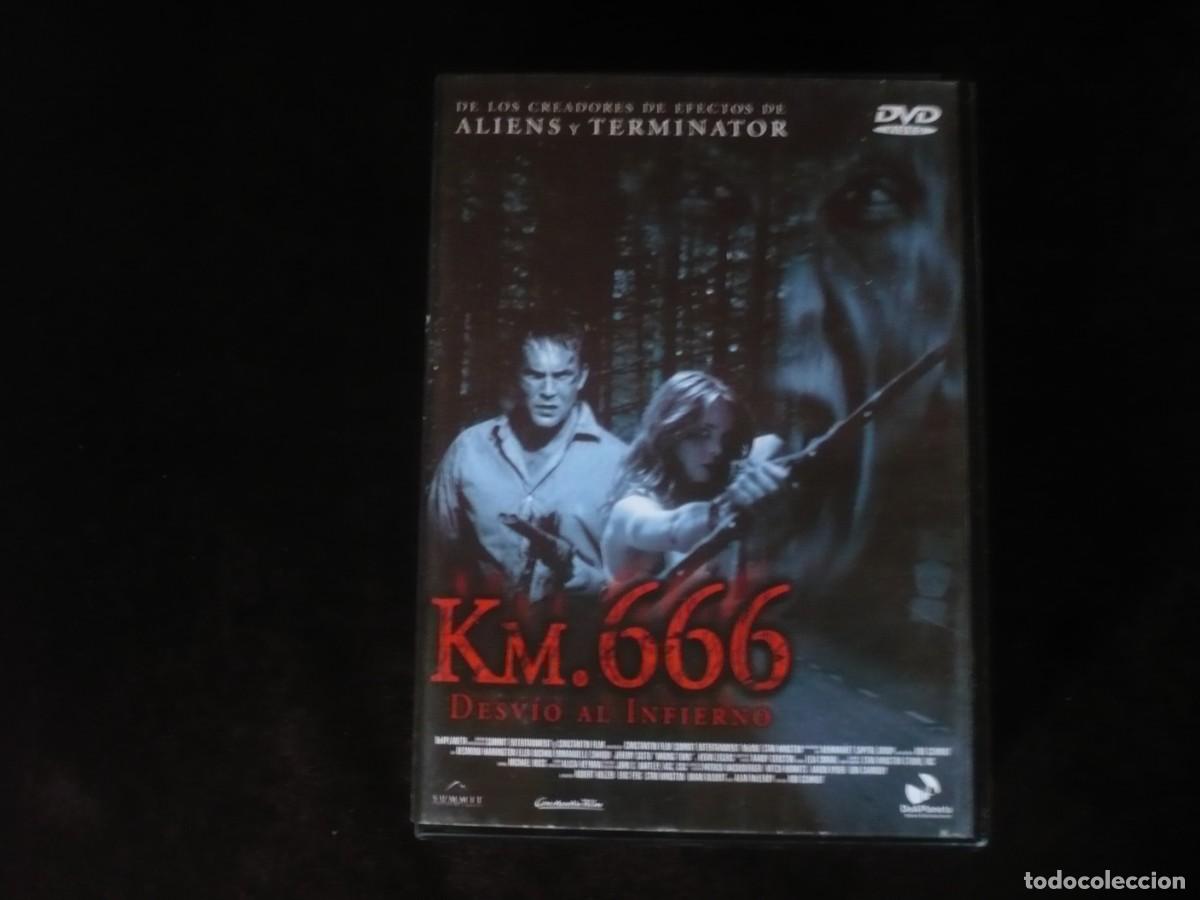 Cine: km 666 desvio al infierno - dvd casi como nuevo