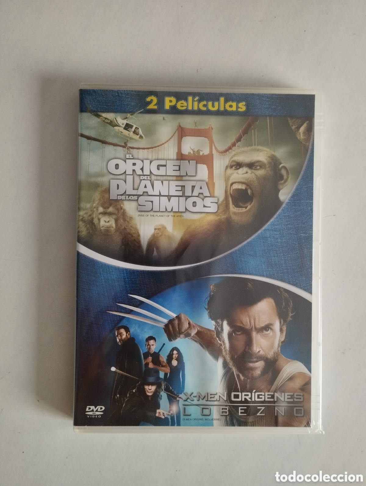 Cine: 2 PELICULA DVD EL ORIGEN DEL PLANETA DE LOS SIMIOS/X-MEN ORIGENES LOBEZNO SIN ABRIR PRECINTADA