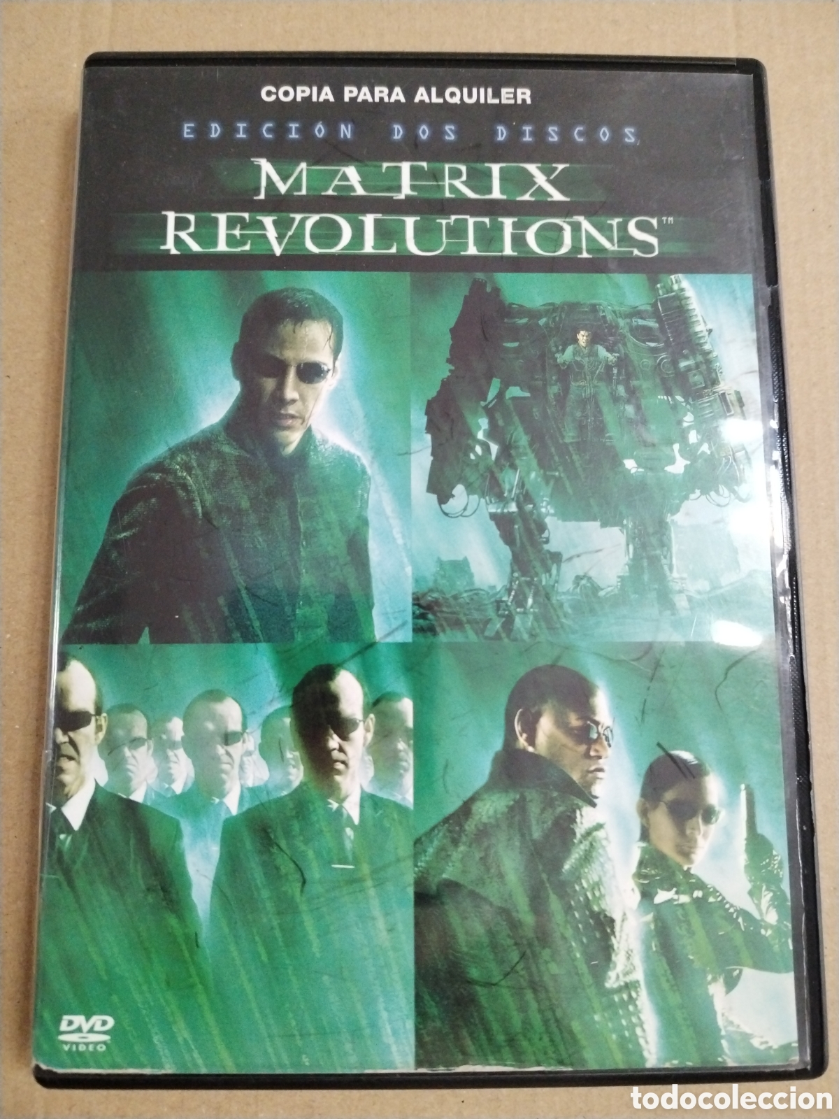 Cine: MATRIX REVOLUTIONS. EDICION DOS DISCOS. DVD***