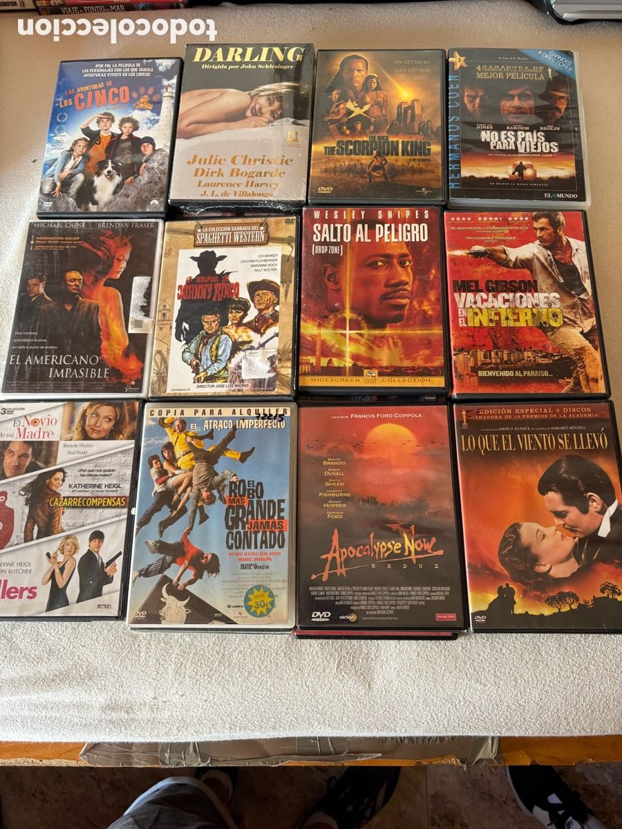 Cinema: Lote de 160 dvds Seminuevos