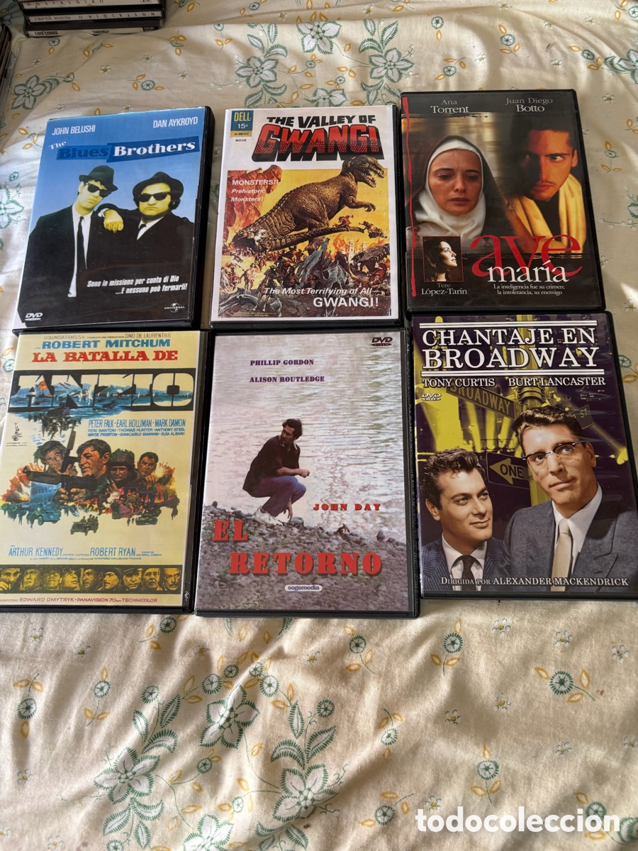 Cine: Lote de 160 dvds seminuevos